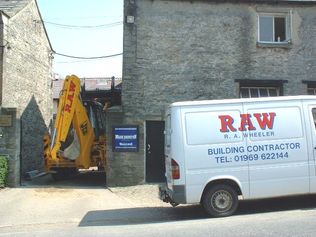 RAW on site at Mark Johnston's Warwick House Yard