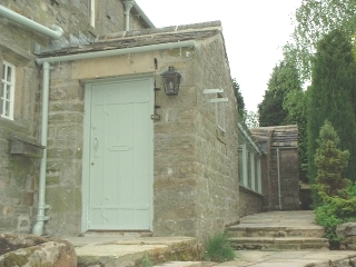 Side view of the Ramsgill house