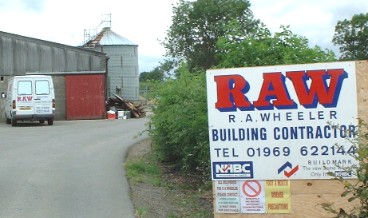 RAW on site at Chris Thornton's new training facility at Sharp Hill Farm, Middleham